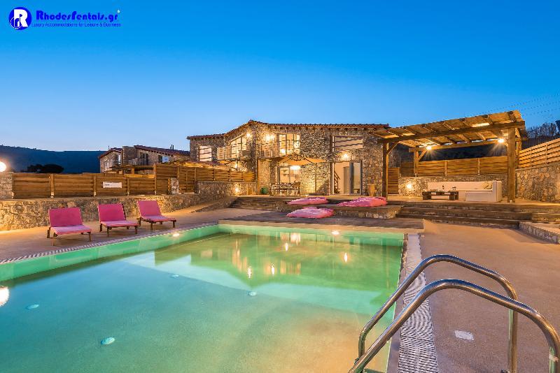 Lindos Seastone Villas Lardos Esterno foto