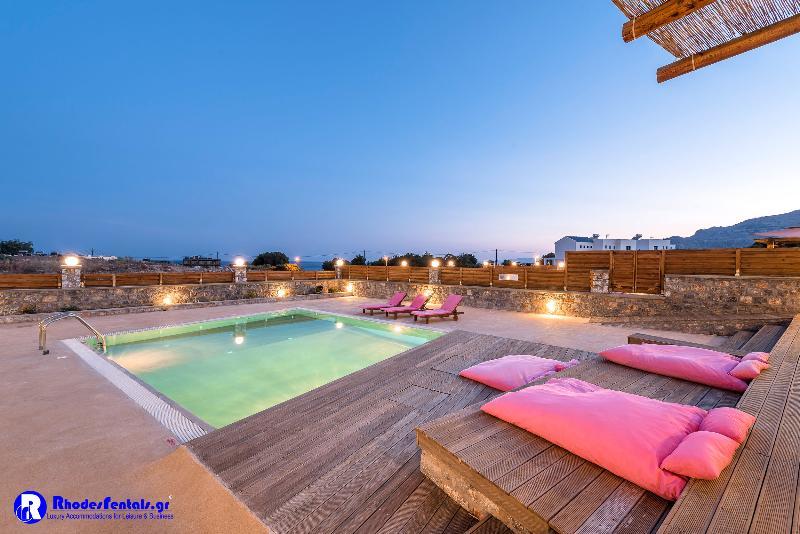 Lindos Seastone Villas Lardos Esterno foto