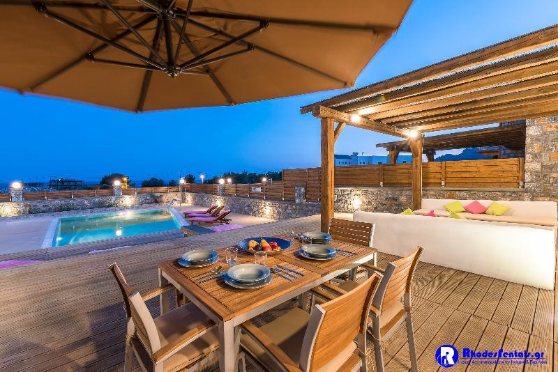 Lindos Seastone Villas Lardos Esterno foto