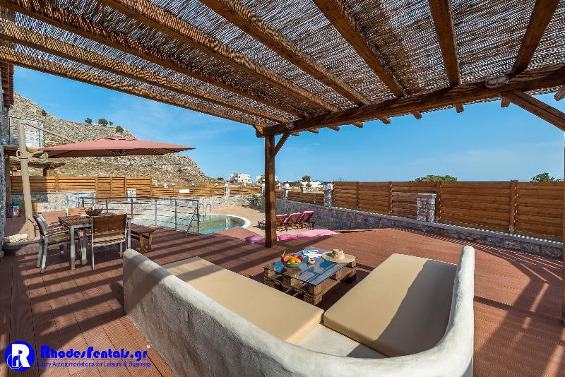 Lindos Seastone Villas Lardos Esterno foto