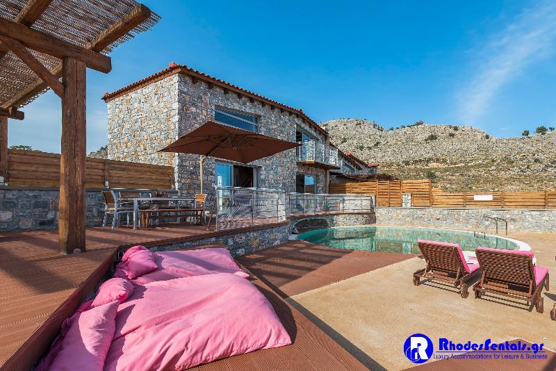 Lindos Seastone Villas Lardos Esterno foto