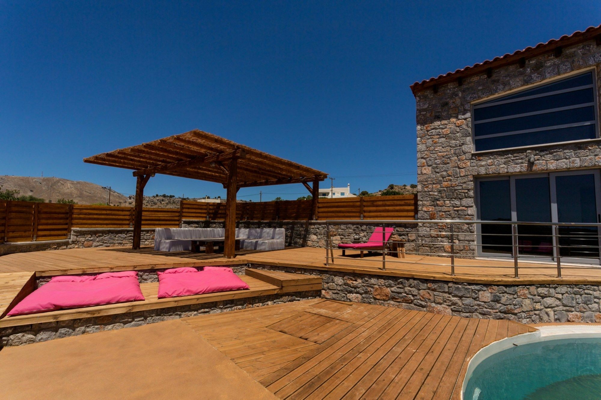 Lindos Seastone Villas Lardos Esterno foto